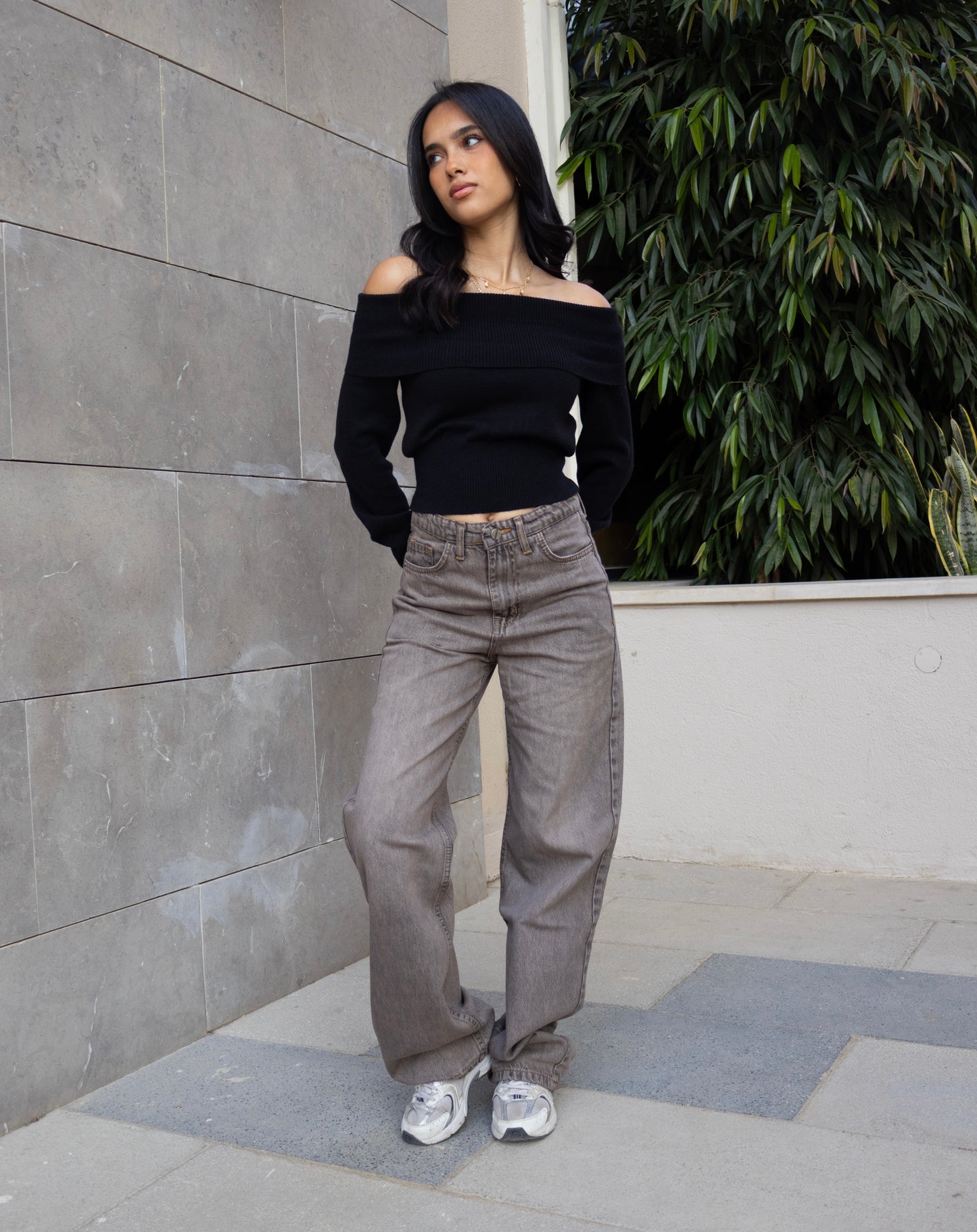 Sandy High-rise Straight Denim