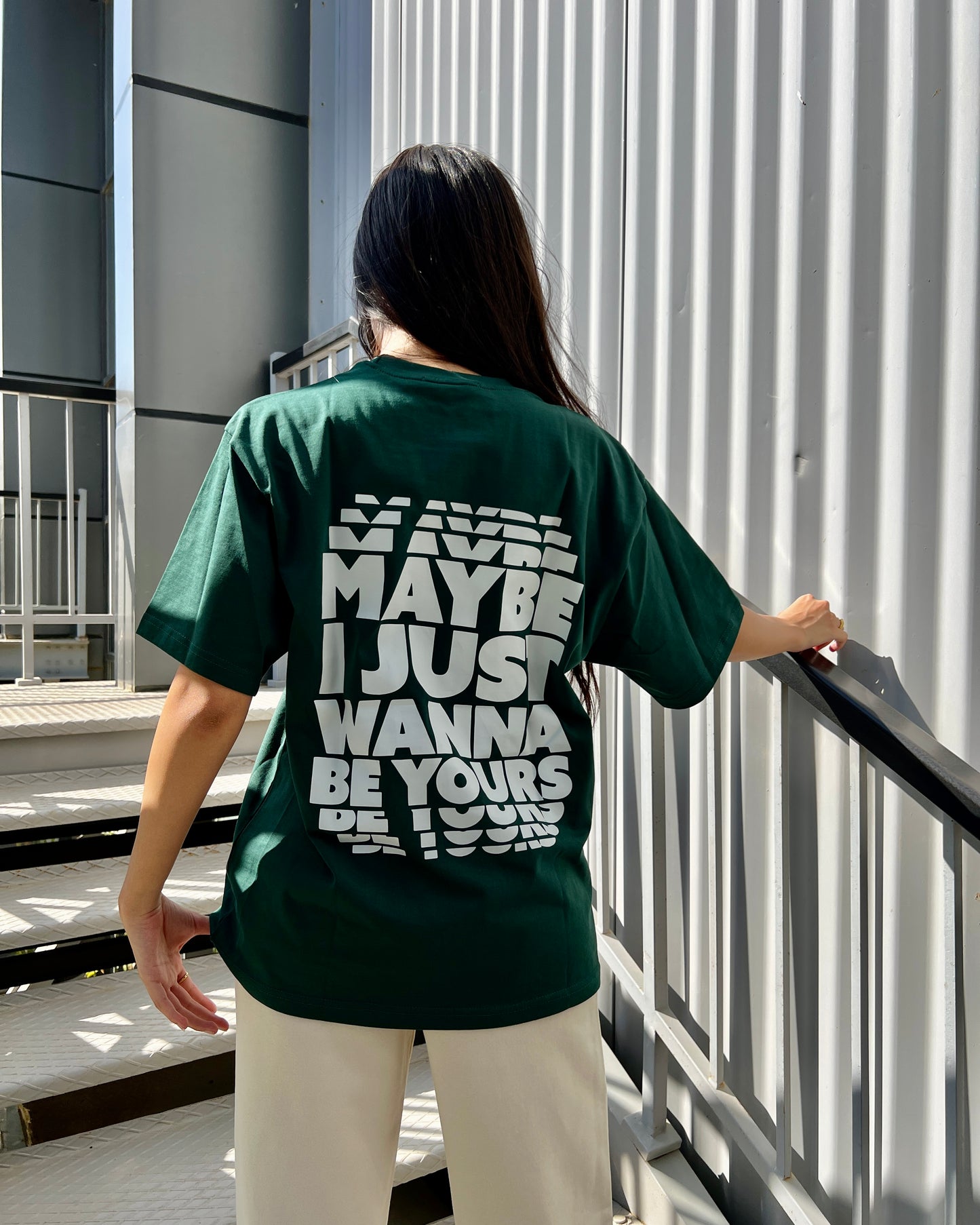 MAYBE  FOREST OVERSIZED T-SHIRT